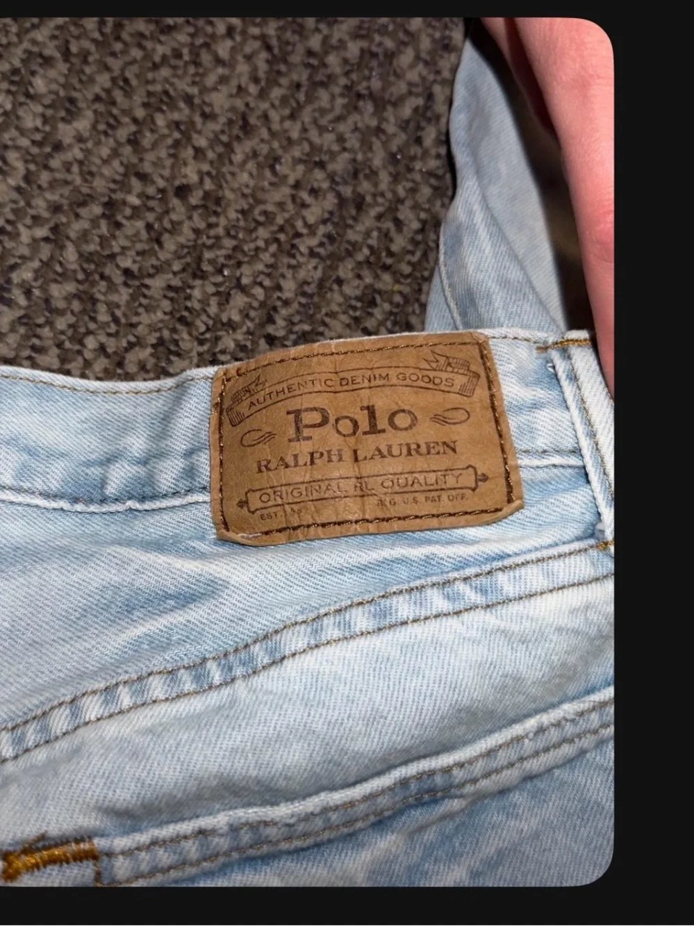 Polo by Ralph Lauren Light Blue Slim Straight Men’s Jeans